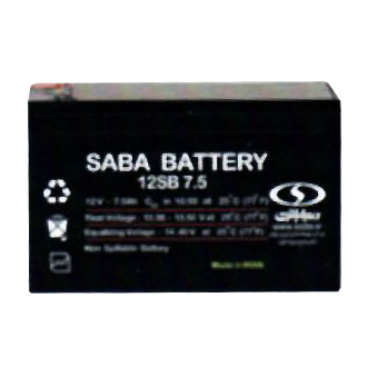 Saba Battery 12SB7.5 (12V-7.5Ah)